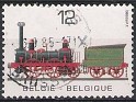 Belgium 1985 Locomotives 12 FR Multicolor Scott 1195. Belgica 1985 Scott 1195 Bephant. Subida por susofe